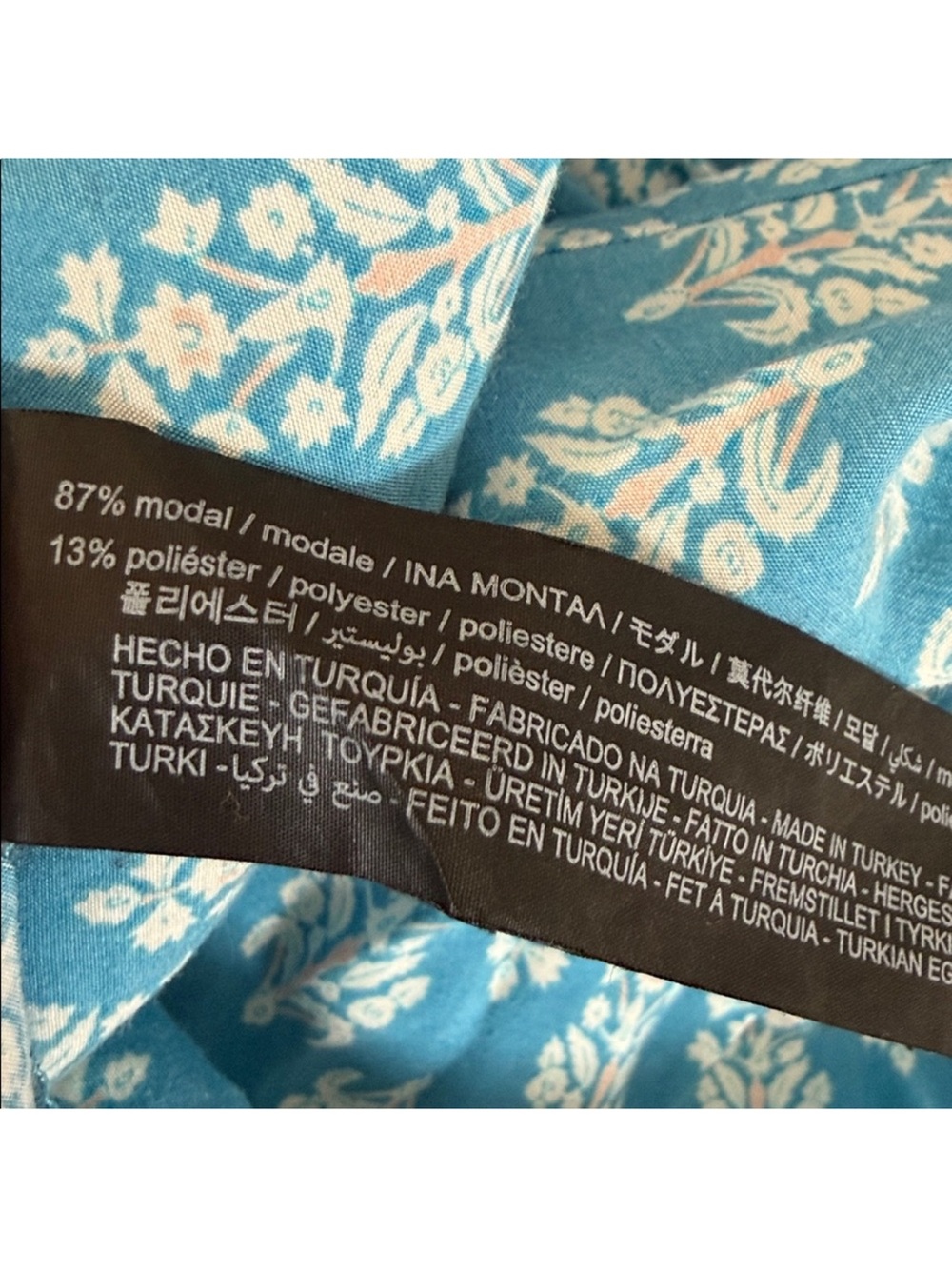 Nfs❌ZARA flounced hem floral dress with collar - Picture 3 of 6